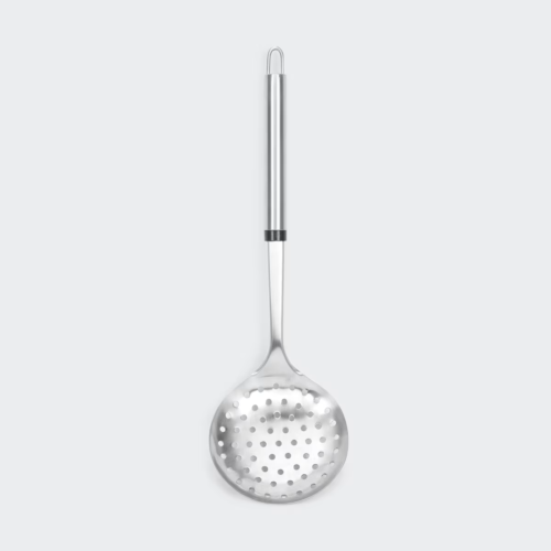 Stainless Steel Cooking Skimmer Dishwasher Safe Deep Frying Skimmer Kitchen Tool - Picture 5 of 6
