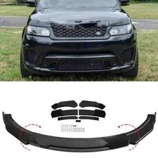 Front Bumper Lip Spoiler Splitter Diffuser Accessories Kit For Range Rover Sport