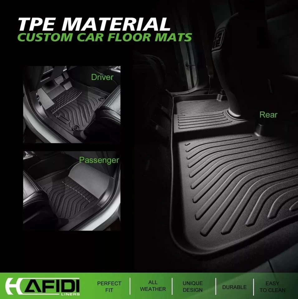 HAFIDI®-Juego personalizado de alfombrillas y revestimiento de carga para Honda Accord 2023 2024 Foto 2 de 3