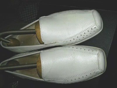 Lederschuhe von Medicus- cremefarben- Gr. 4,5