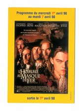 L'HOMME AU MASQUE DE FER carte postale LEONARDO DICAPRIO GERARD DEPARDIEU BYRNE