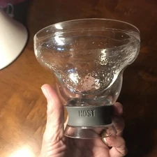 Freezer Cocktail Glasses by Host 8ozLucite/Acrylic Set Of 3, 2Margarita,1Martini