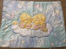 Vtg FOREVER FRIENDS The Andrew Brownsword Collection Baby Crib Blanket Quilt
