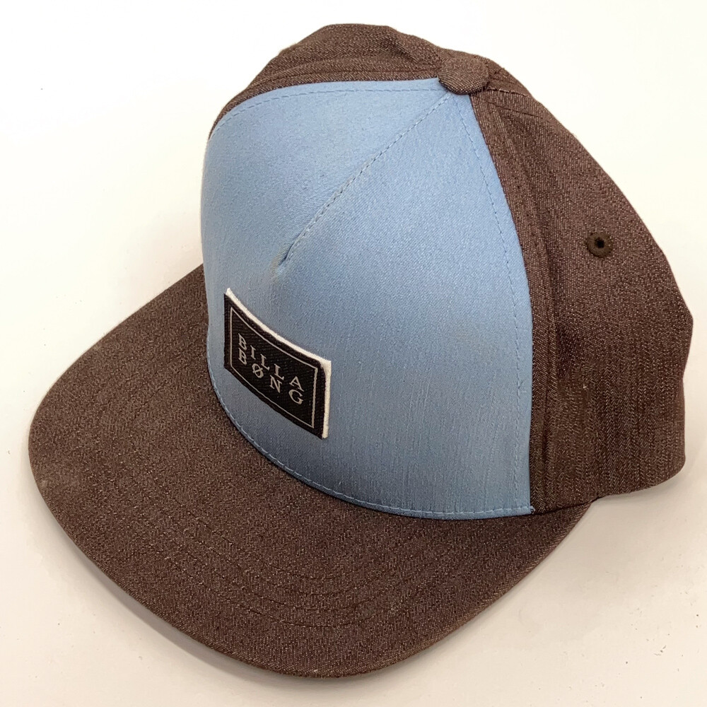 Billabong Surf Hat Rectangle Patch Flat Brim Snap… - image 2