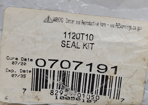 SEALED Rexnord 1120T10 Seal Kit, Falk T10 Ser. Horizontally-Split Cover Seal Kit - Picture 3 of 8