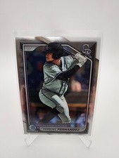 2024 Bowman - Chrome Prospects Yanquiel Fernandez #BCP-90 BASEBALL Rockies