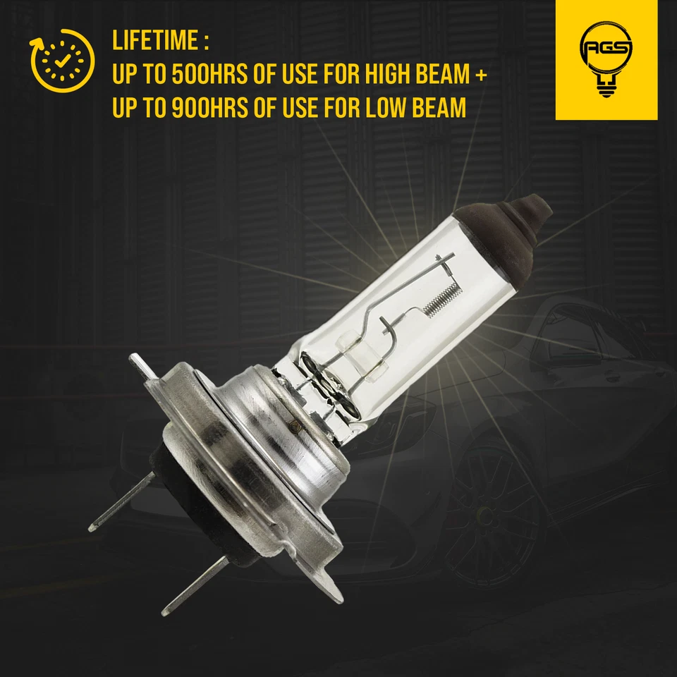 2 x Halogen H7 12V Headlight For Peugeot 605 Sedan 1991 1992 1994 1995 1996 1996 - image 4 of 4