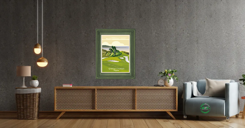 Stampa golf Torrey Pines California - poster da viaggio - PGA - decorazione golf - regalo per papà - Foto 6 di 8