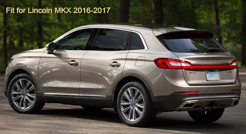 4x guardabarros guardabarros guardabarros para coche para Lincoln MKX 2016 2017-Up Foto 2 de 4