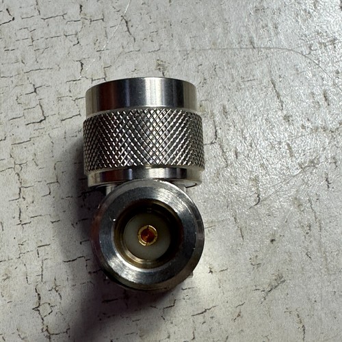 Fairview Microwave RA N Male to N Female Adapter Tri-Metal Plated Brass SM4534 - Picture 4 of 6