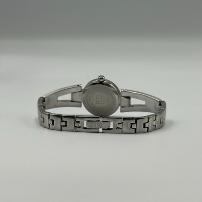 ESQ Swiss Watch Women Silver Tone Pink Dial 22MM Round New  display picture 3