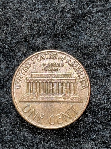1966 penny no mint mark ”L” error On Rim , red . RARE collectible Cent - Picture 4 of 7