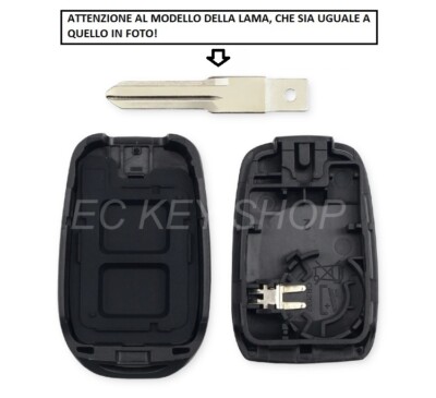 Guscio Chiave Telecomando 2 Tasti Cover Per Dacia Duster Ogan - Foto 5