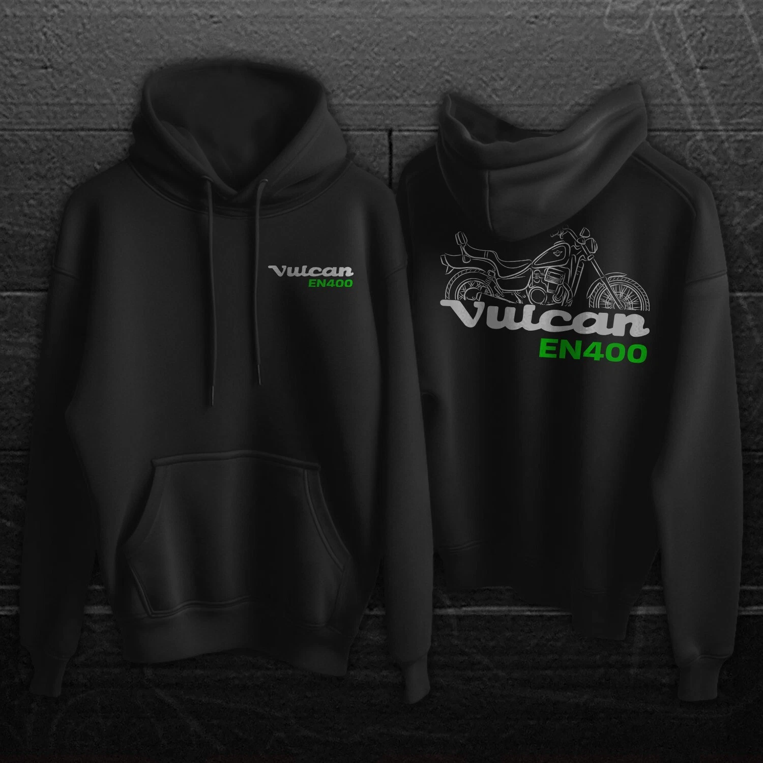 Kawaasakii Vulcan 400 VN400 - Motorcycle Hoodie Pullover for Riders