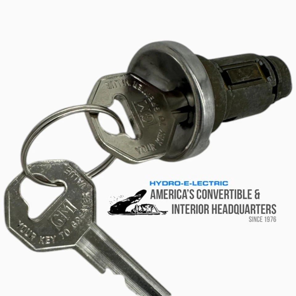 Pontiac Bonneville Catalina & Star Chief 1965 juego de cerraduras de encendido y puertas llaves GM Foto 2 de 2