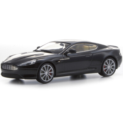 Kyosho 1:43 2013 Aston Martin DB9 Diecast Onyx Black Tan Interior
