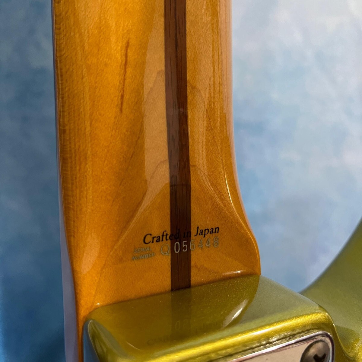 fender Crafted in Japan 1999年～2002年ネッック fender Crafted in Japan 1999年～2002年ネッック（2002 Fender