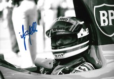 Ivan Capelli autograph signed 20x30 cm picture B/W