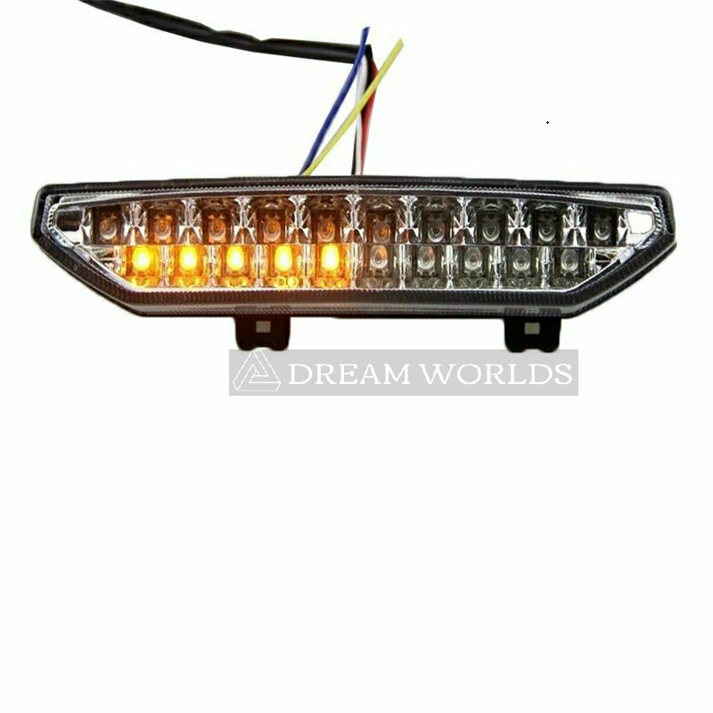 LED Turn Signals Integrated Tail Light For Kawasaki Ninja