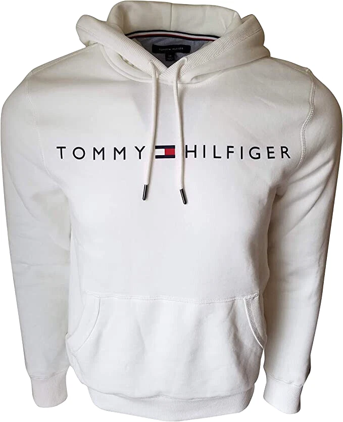 White tommy hilfiger clearance hoodie