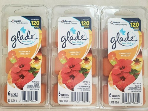 18 Glade Wax Melts Air Freshener Scented Refills (Pick Yours) Variety 3 New Pack - Picture 13 of 22