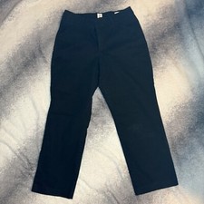 Women's Black, GAP Brand, Slim Ankle Khaki Pants Size 12