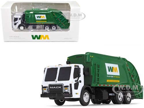 MACK LR REAR LOAD GARBAGE TRUCK "WASTE MANAGEMENT" 1/87 BY FIRST GEAR 80-0357D - Picture 1 of 2