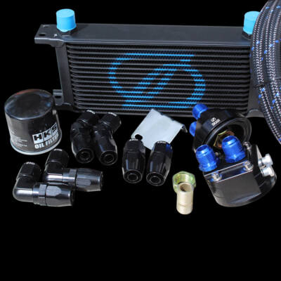 für Honda Integra Type R B18C 16 Reihen Ölkühler Relocation Kit + HKS Filter, ...