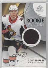 2019 Upper Deck SP Game Used Rookie Sweaters 54/199 Vitalii Abramov Vitaly 6cq