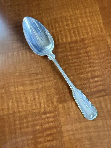 Sterling Tablespoon, Heavy Wt. Old Gorham Pattern "Threaded" No Initial. 77gm