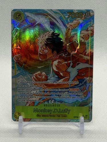 Monkey D. Luffy (OP15-119) - Adventure on Kami’s Island Alternate Art Holo Card￼