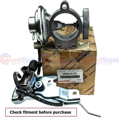 Genuine Toyota Hilux KUN16 1KD 3.0 Diesel Exhaust Gas Recirculation EGR Valve - Image 1 of 4