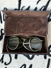 1920-1940s Vintage MORGENTHAL FREDERICS Glasses CESCO 2 Lenses W/Original Case!!