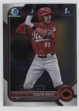 2022 Bowman Draft Chrome Justin Boyd #BDC-13 04qn