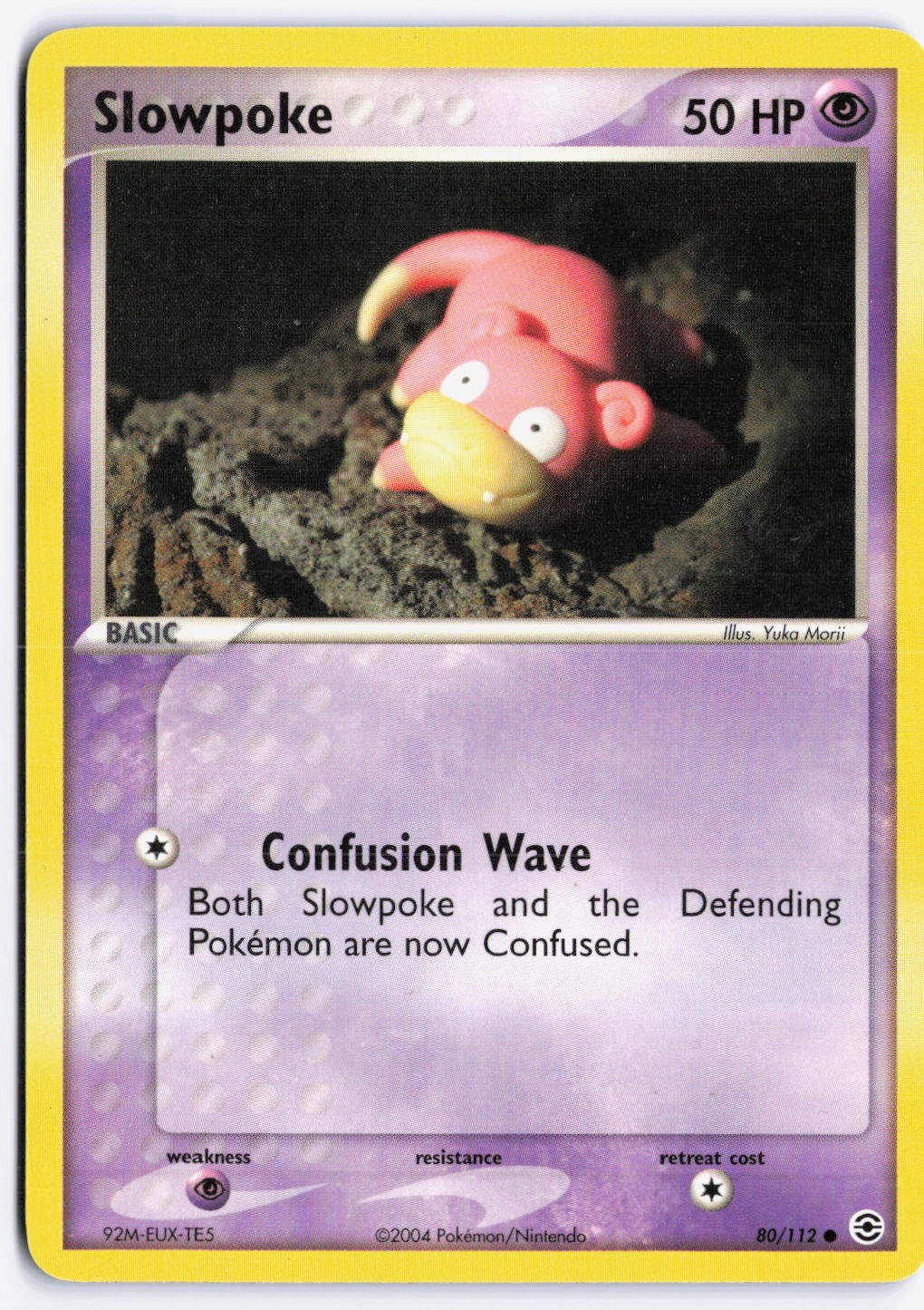 Slowpoke Common FireRed & LeafGreen 80/112 NM