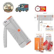 Portable 12-Inch A4 Paper Cutter - Precision Trimmer for Crafting  Scrapbooking
