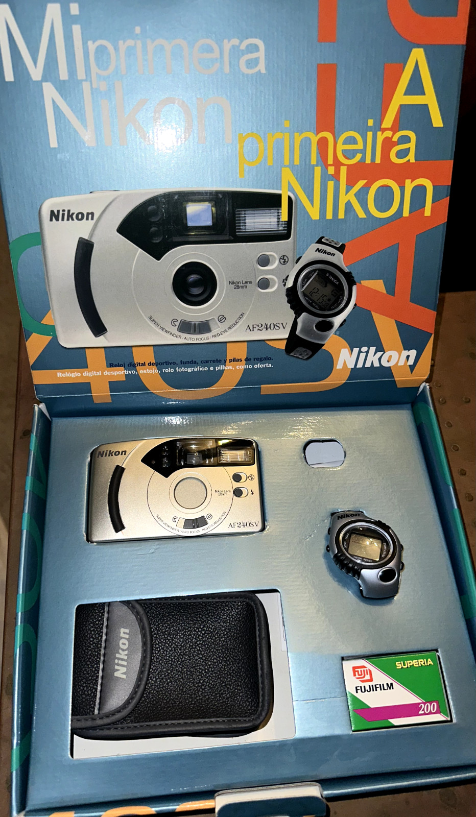 Пленочные фотокамеры Nikon AF240SV full box