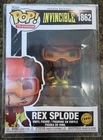 Funko Pop! Invincible: Rex Splode #1862 Chase Version With Protector See Photos