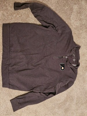 Antigua Philadelphia Flyers Quarter Zip Pullover Sweatshirt Men's 2XL