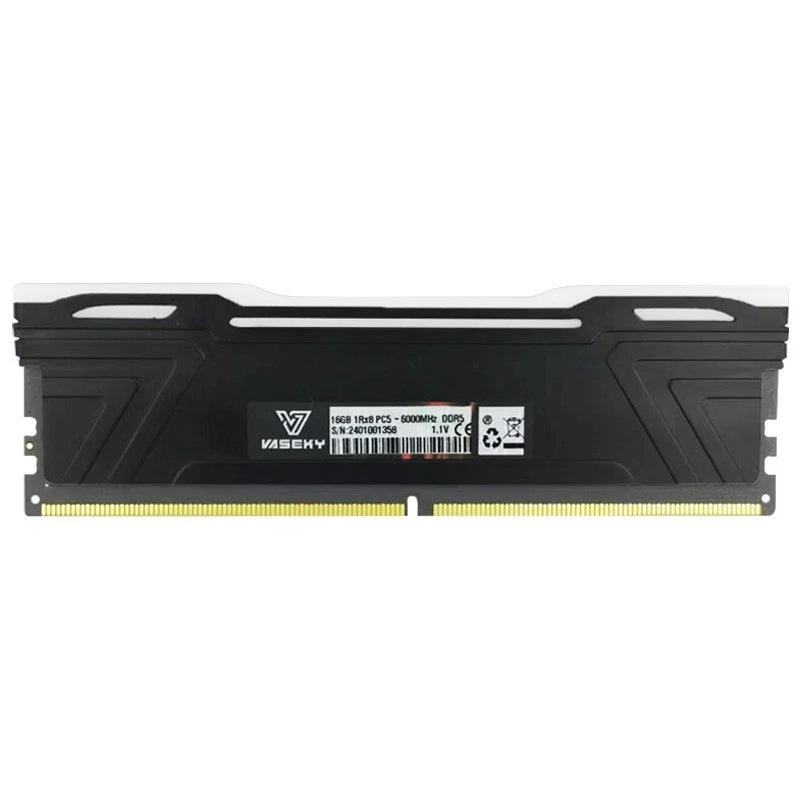 New Vaseky 16GB PC5 DDR5 6000MHz 288Pin Desktop Heat sink RAM - Image 2 of 4