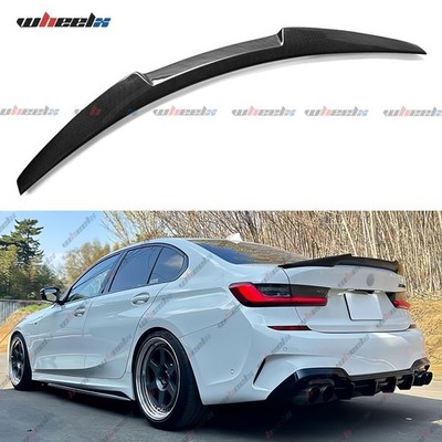 CS Style Highkick Trunk Spoiler For 19-25 BMW G20 330i M340i M3 G80 Carbon Fiber
