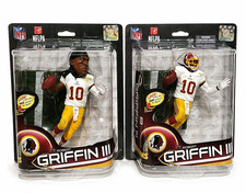 Mcfarlane NFL 32 Robert Griffin III Washington Redskins Action Figure Lot /3000