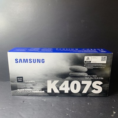 Samsung CLT-K407S Black Toner Cartridge CLP-32x CLX-318x