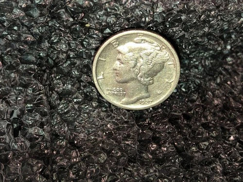 1927 S Mercury Dime Silver Coin Very Good Condition