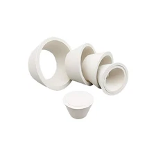 LabZhang 9 Count Buchner Funnel Flask Adapter Set,Filter Cones White 