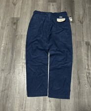 VTG 90s NWT Polo Ralph Lauren Philip Blue Y2K Corduroy Pants Men Size 38x34