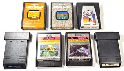 Games for Atari 2600 x 7. Read Description.