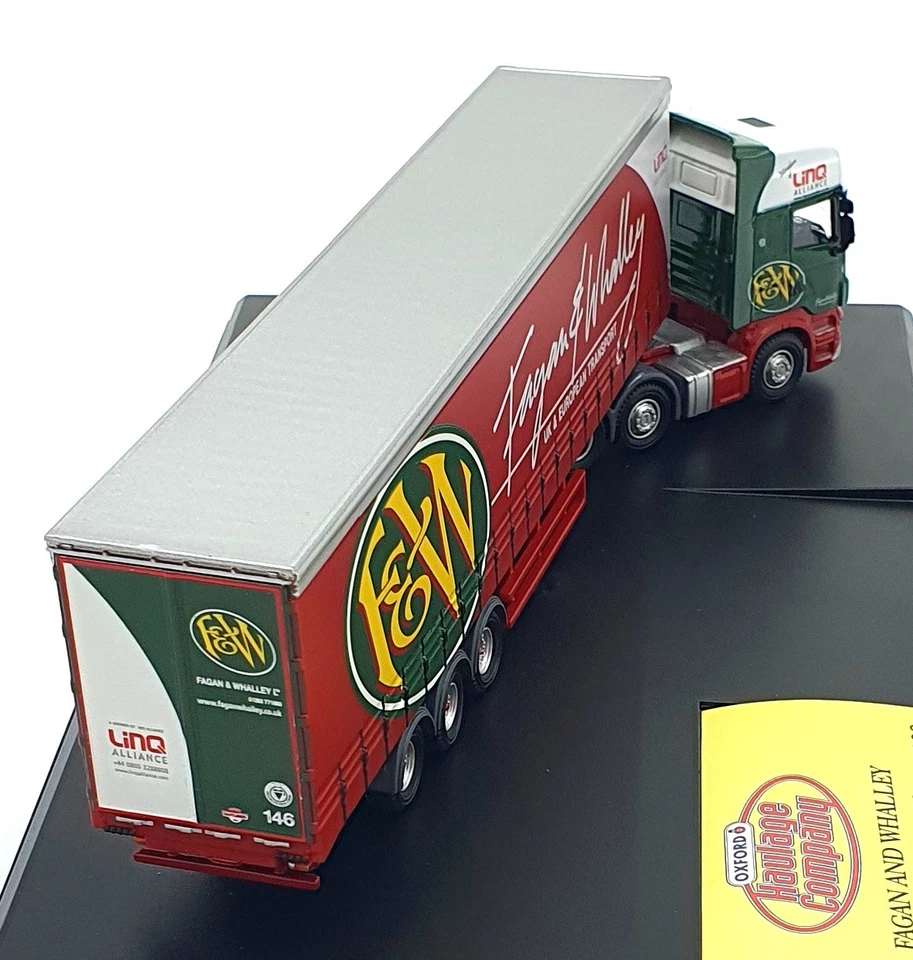 Oxford Diecast escala 1/76 SCA01CS - Scania R420 Fagan & Whalley Ltd. Foto 2 de 4