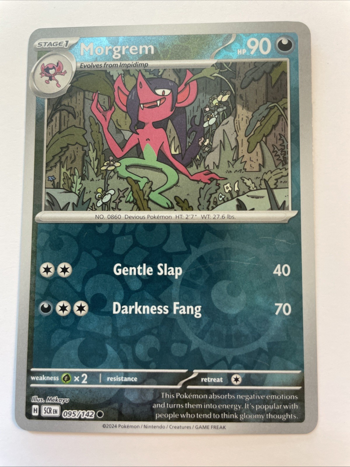 Morgrem 095/142 - Sv07: Stellar Crown Reverse Holo (NM)