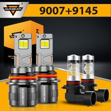 Auxbeam 9007 Led Headlight9145 Fog Bulb For Dodge Caravan Grand Caravan 2001-07